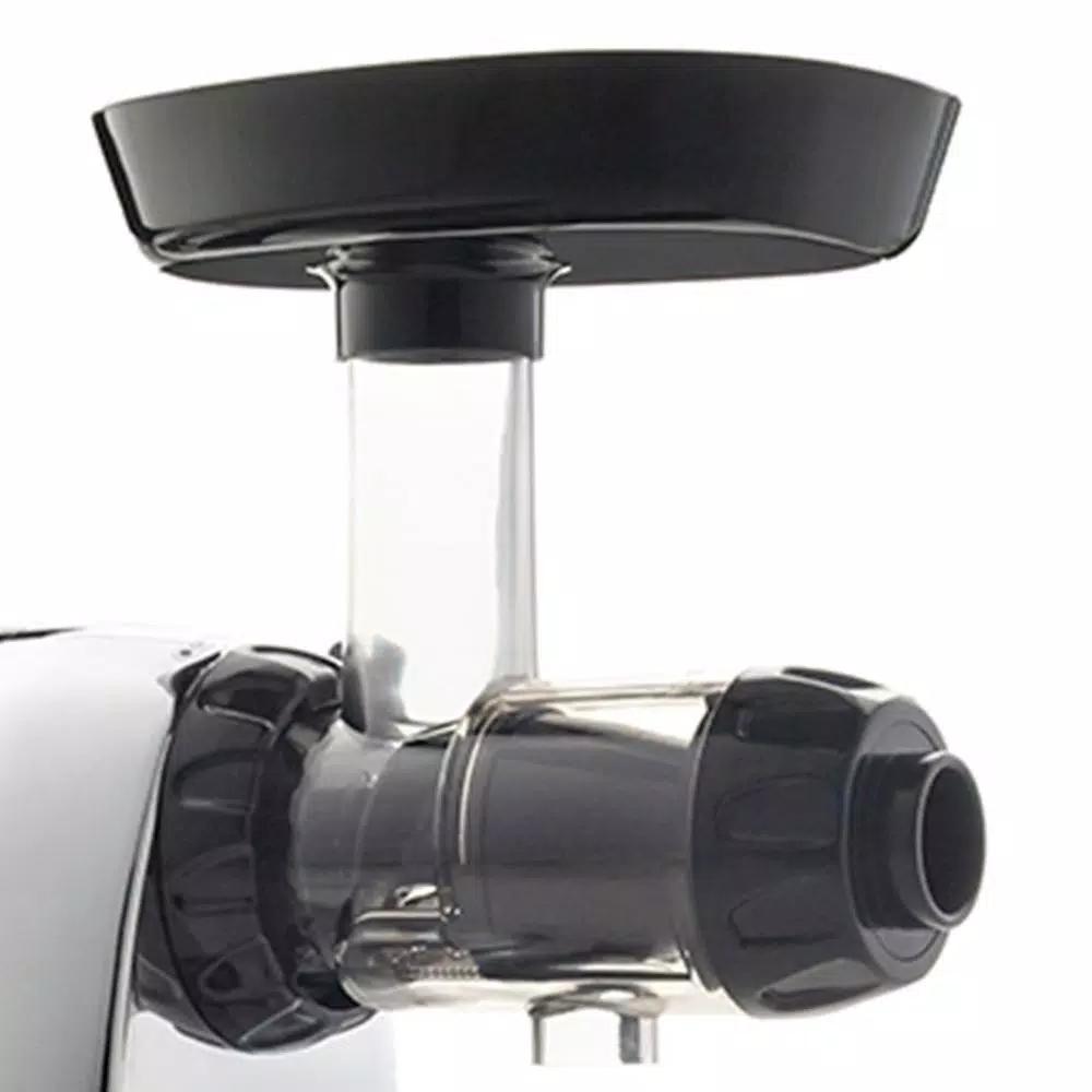 Omega Horizontal Slow Masticating Nutrition Center Chrome Juicer