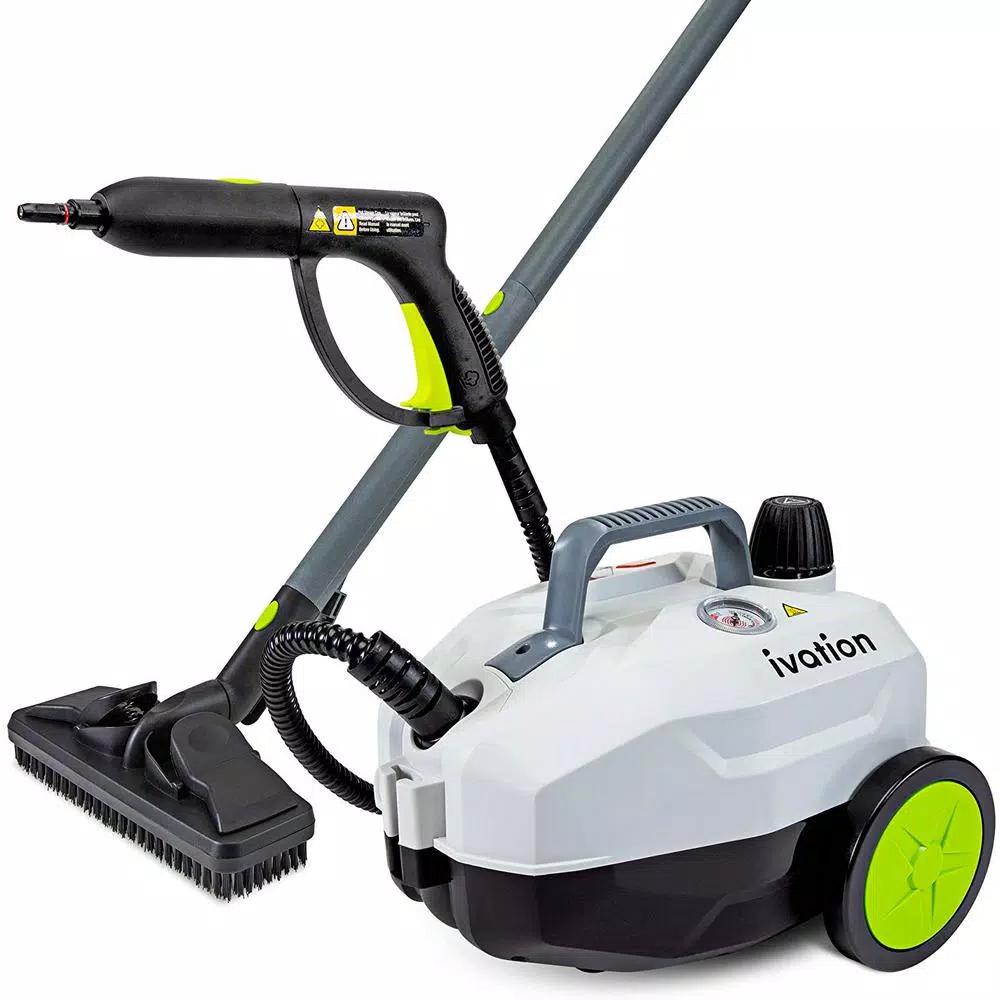 Ivation Multi-Purpose Canister Steam Cleaner with 14 Accessories, 1800W High Pressure