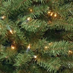 Home Accents Holiday 4.5 ft North Valley Spruce Artificial Christmas Tree with 200 Warm White Mini Lights thumbnail 5