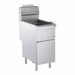 Magic Chef 20 Qt. Stainless Steel Commercial Propane Gas Deep Fryer, 90,000 BTU thumbnail 3