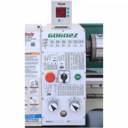 Grizzly Industrial 10 in. x 22 in. Benchtop Metal Lathe with X/Z-Axis DRO thumbnail 4