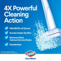 Clorox ToiletWand Disinfecting Toilet Bowl Cleaner Refill Pads, 20-Count thumbnail 4