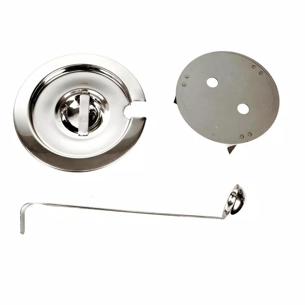 Paragon Pro-Style 6 L Dual Ladle Warmer with 2 Stainless Steel Crocks and Lids