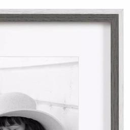 Kate and Laurel Gibson 8.5 x 11 in. Modern Document Picture Frame Set, Gray and White, 4-Pack thumbnail 4
