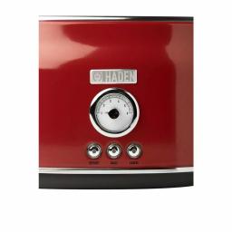 Haden Dorset 1500W 2-Slice Wide Slot Retro Toaster - Red thumbnail 4