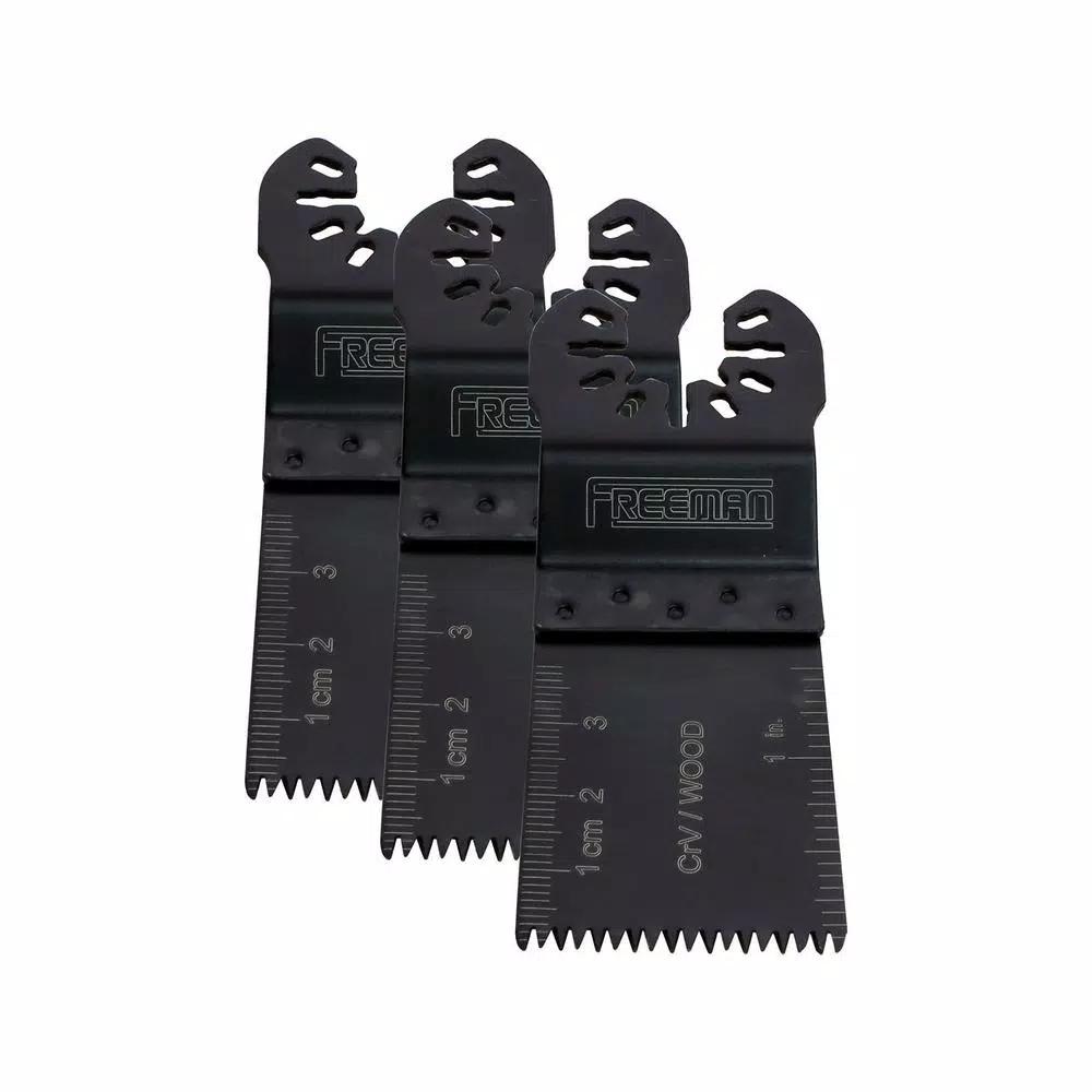 Freeman 55-Piece Impact Driver Bits and Oscillating Blades Kit with Zippered Case