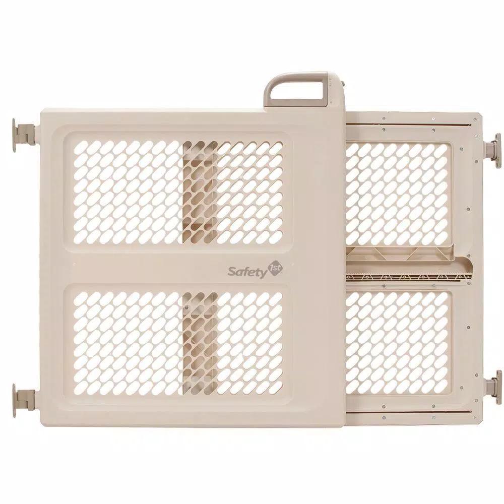 Safety 1st Lift, Lock and Swing Gate - 2-in-1 Hardware and Pressure Mount Security Gate