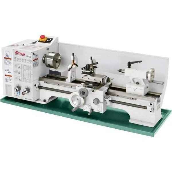 Grizzly Industrial 11 in. x 26 in. Bench Lathe with Gearbox, 1 HP Motor