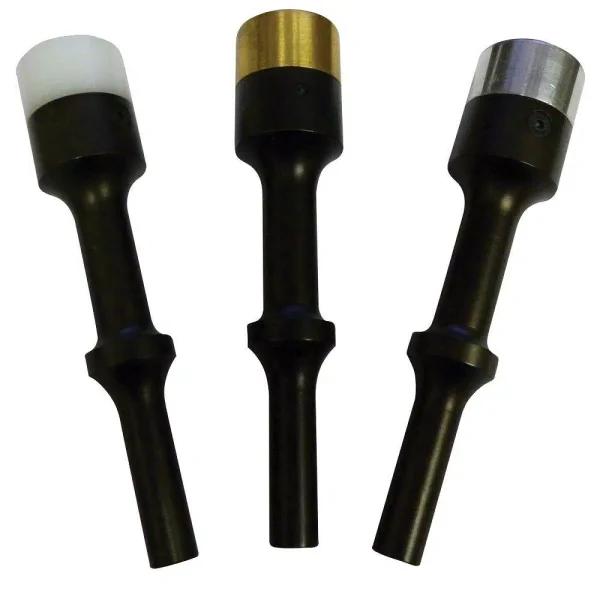 VIM Tools 3-Piece Non-Sparking Soft Tip Hammer Set - Aluminum, Brass, and Nylon