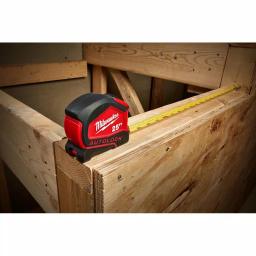 Milwaukee Safety Glasses with Clear Lenses and 25 ft. Compact Tape Measure Set thumbnail 6