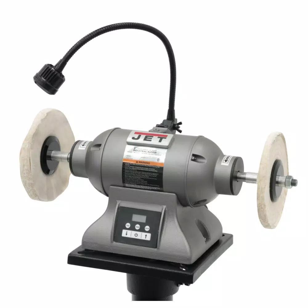 Jet IBG-8VSB 8 in. Variable Speed Industrial Bench Buffer, 1 HP