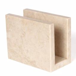 Creative Home Natural Champagne Marble Napkin Holder thumbnail 1