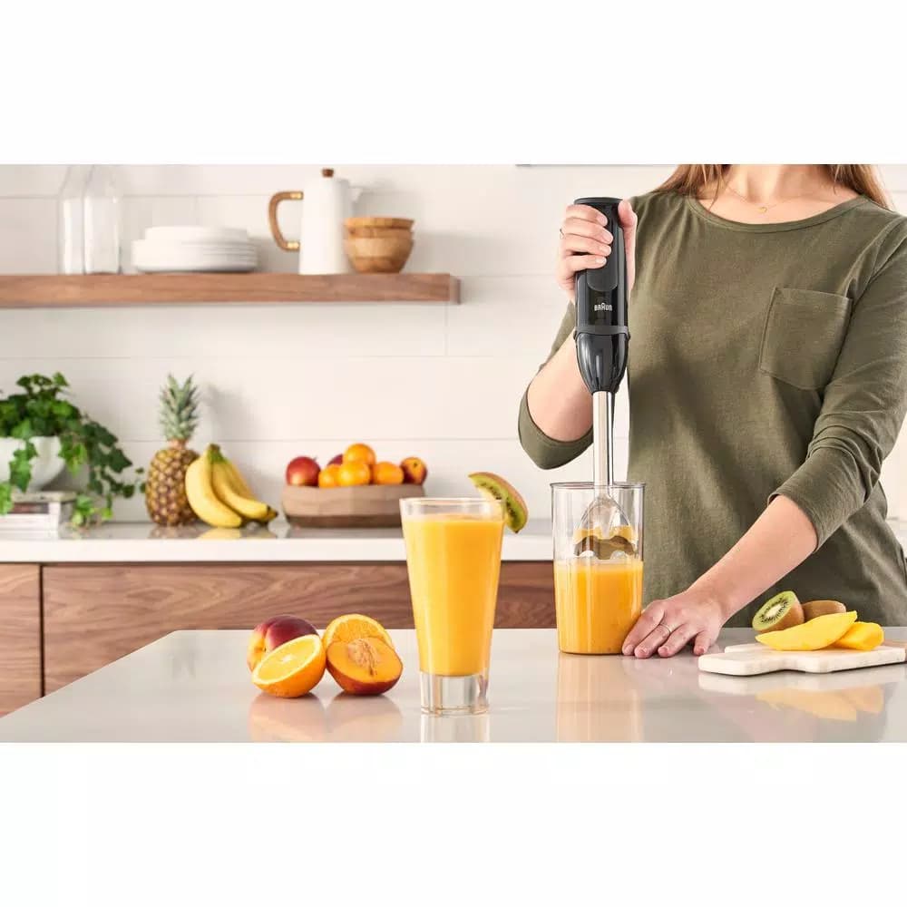 Braun Multi Quick 5 Vario 21-Speed Immersion Hand Blender, 400W, Black