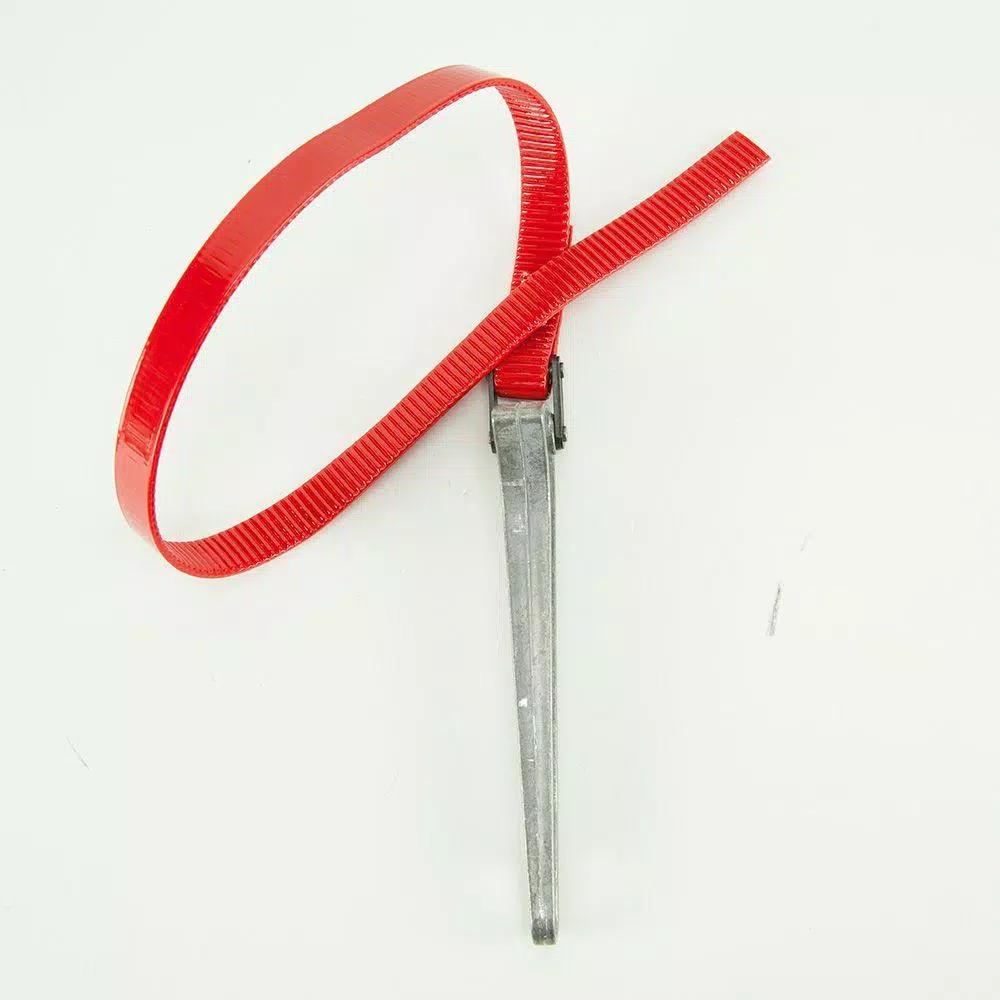 Klein Tools Grip-It Strap Wrench, 1.5 in. to 5 in. Opening, 6 in. Handle