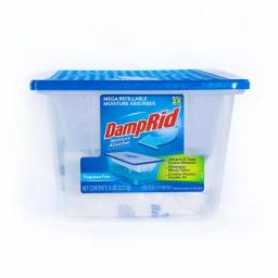 DampRid 5 lb. Refillable Moisture Absorber, Fragrance Free Dehumidifier & Odor Eliminator thumbnail 1