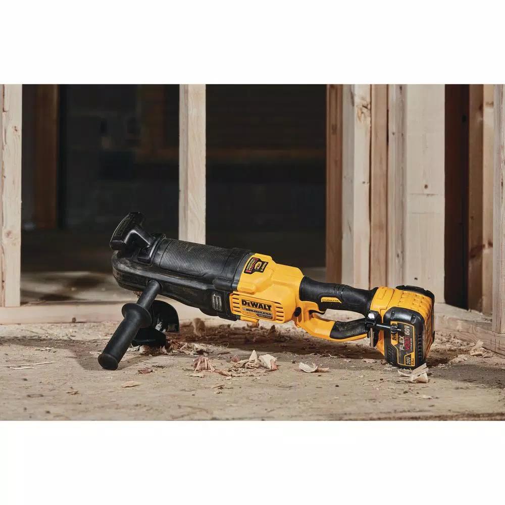 DEWALT DCD470 60V MAX FLEXVOLT Cordless 1/2 in. Stud & Joist Drill with E-Clutch & 9 Ah Battery