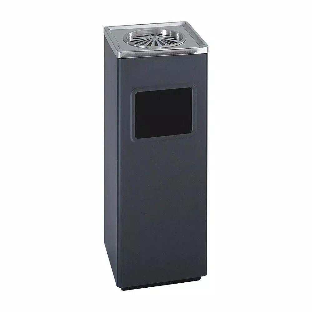 Safco Ash-N-Trash 3 Gal. Sandless Smoking Receptacle Urn with Pole