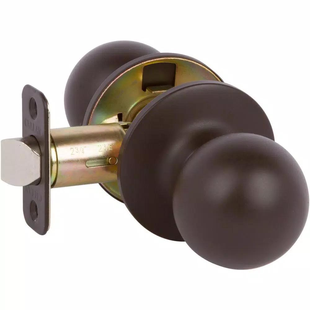 Callan Fairfield Classic Style Oil Rubbed Bronze Round Passage Door Knob