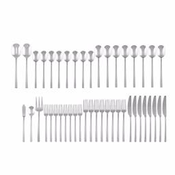 Cambridge Silversmiths Beacon Mirror 45-Piece Flatware Set, Service for 8, 18/0 Stainless Steel thumbnail 3