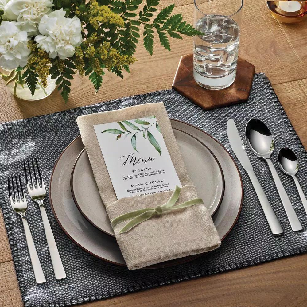 Tramontina Oslo 20-Piece 18/10 Stainless Steel Flatware Set, Service for 4