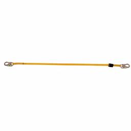 WERNER Upgear 6 ft. Web Positioning Lanyard with 2 Steel Double Locking Snap Hooks thumbnail 2