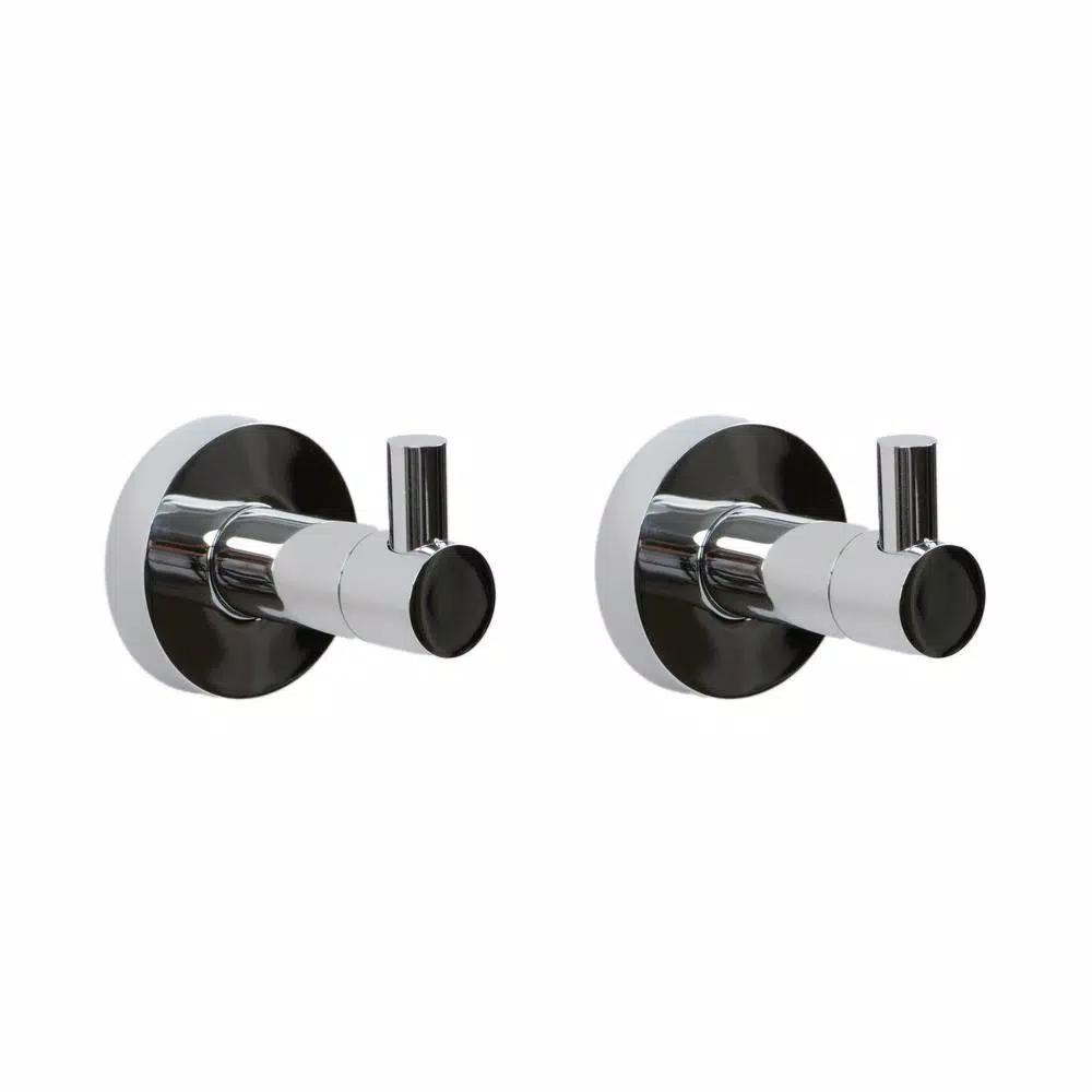 Italia Venezia 2-Piece Polished Chrome Bathroom Hardware Set