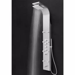 AKDY 65 in. Stainless Steel 8-Jet Shower Panel System with Rainfall Head, Handshower & Tub Spout thumbnail 4