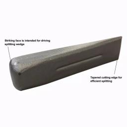 ECHO 5 lb. Splitting Wedge with High Carbon Steel Blade thumbnail 2