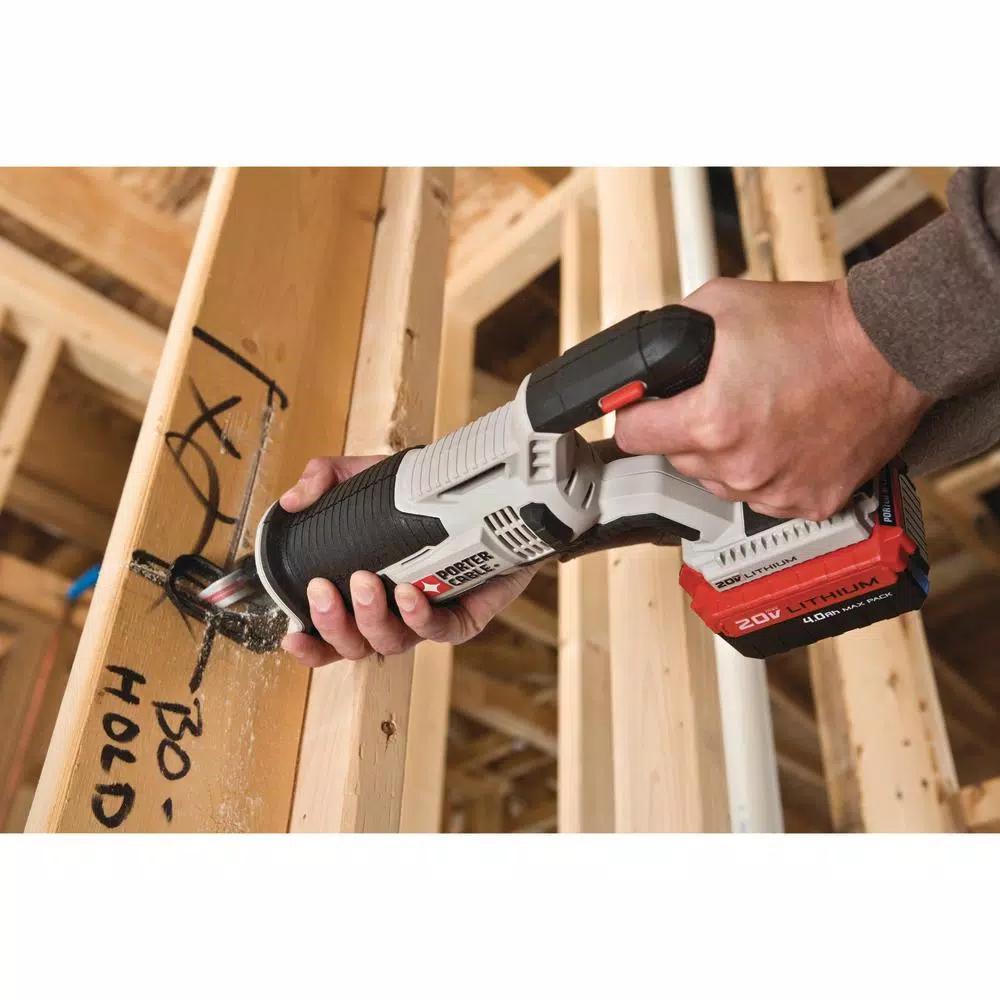 Porter-Cable 20V MAX Cordless Reciprocating Saw, Tool-Only