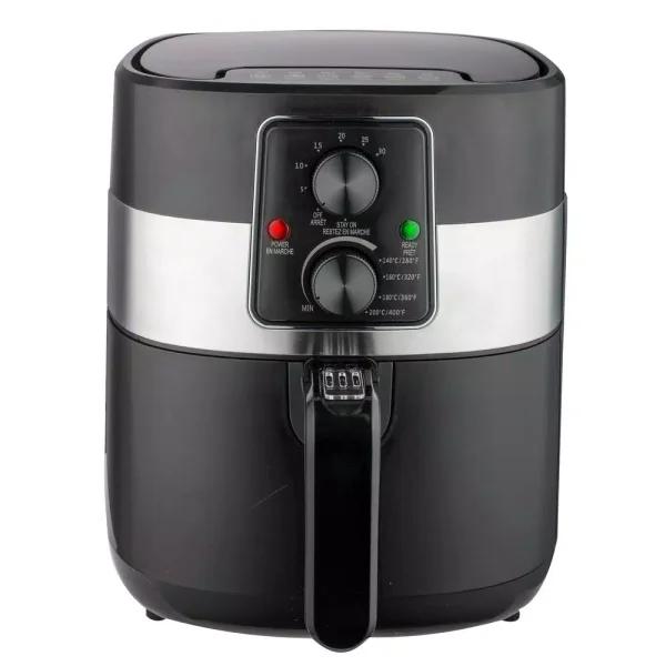 Frigidaire 3.2 Qt. Compact Air Fryer with Adjustable Temperature and Automatic Shut-Off, Black