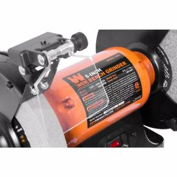 WEN 8 in. Bench Grinder, 4.8 Amp with LED Work Lights and Quenching Tray thumbnail 3