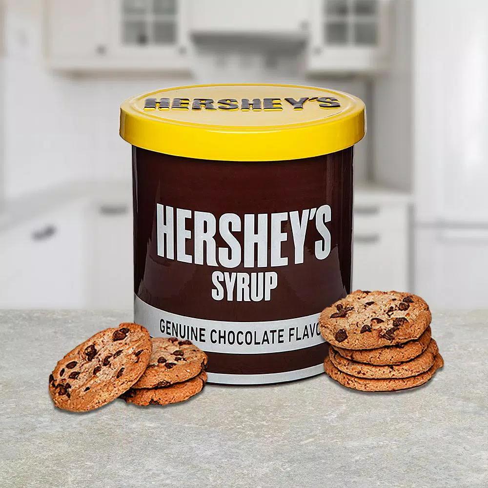 Godinger Hershey's Syrup Can Porcelain Cookie Jar