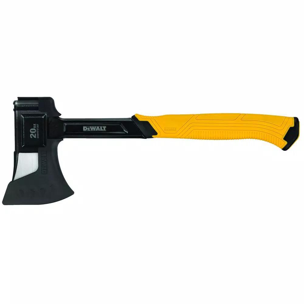 DEWALT 20 oz. Steel Campers Axe with 11.75 in. Handle and Plastic Sheath