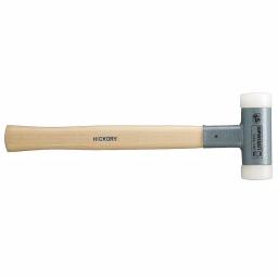 Supercraft Halder Supercraft 35 oz. Dead-Blow Hammer with Hickory Handle and Replaceable Nylon Face Inserts thumbnail 1