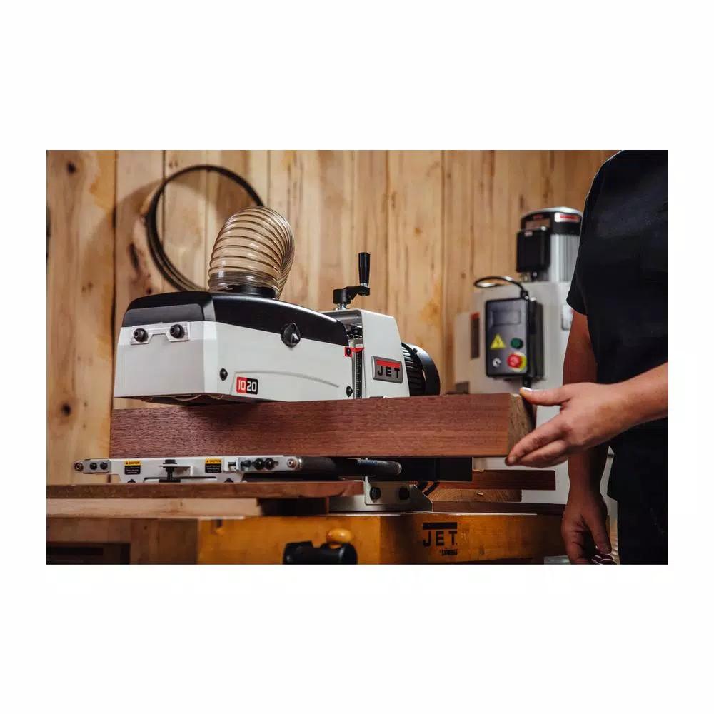 Jet JWDS-1020 115V Benchtop Drum Sander, 10 in. x 20 in. Capacity