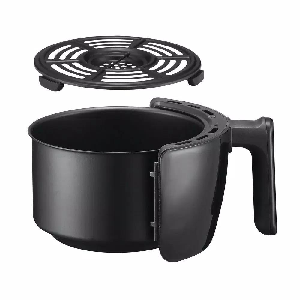 Maximatic Elite Platinum 2.1 Qt. Black Air Fryer with Adjustable Timer and Convection Fan