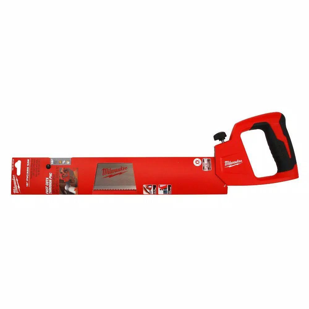Milwaukee 18 in. Hack Saw with Steel Handle and Tool-Free Blade Change