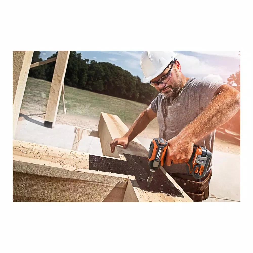 RIDGID 18V Brushless 1/4 in. 3-Speed Impact Driver Kit with 1.5 Ah Lithium-Ion Battery