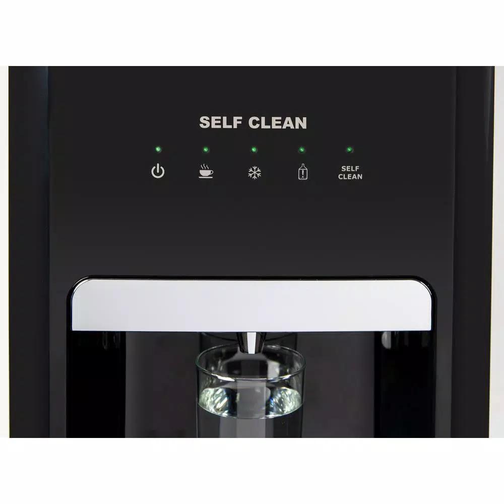 Igloo Bottom Loading Water Dispenser with Hot, Cold, and Room Temperature Functions - Black