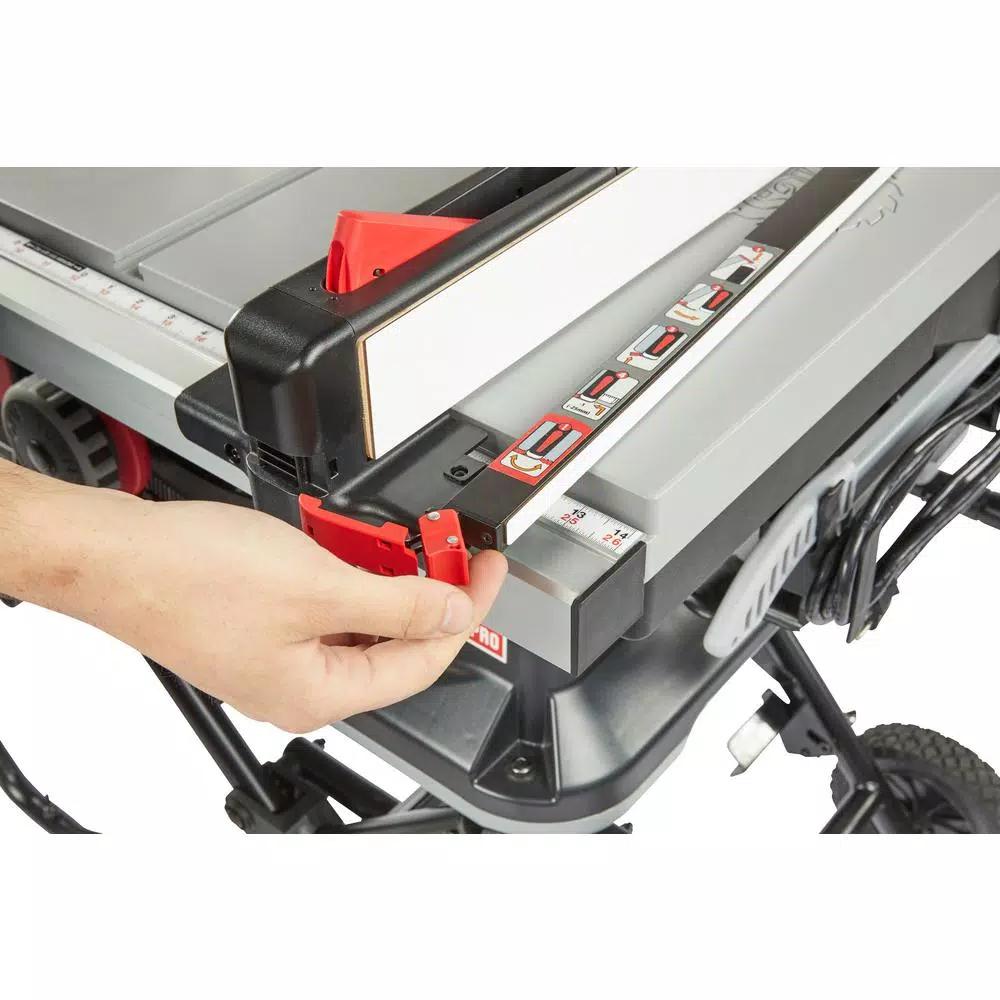 SawStop 10-Inch Jobsite Saw Pro 1.5 HP Table Saw with Mobile Cart Assembly