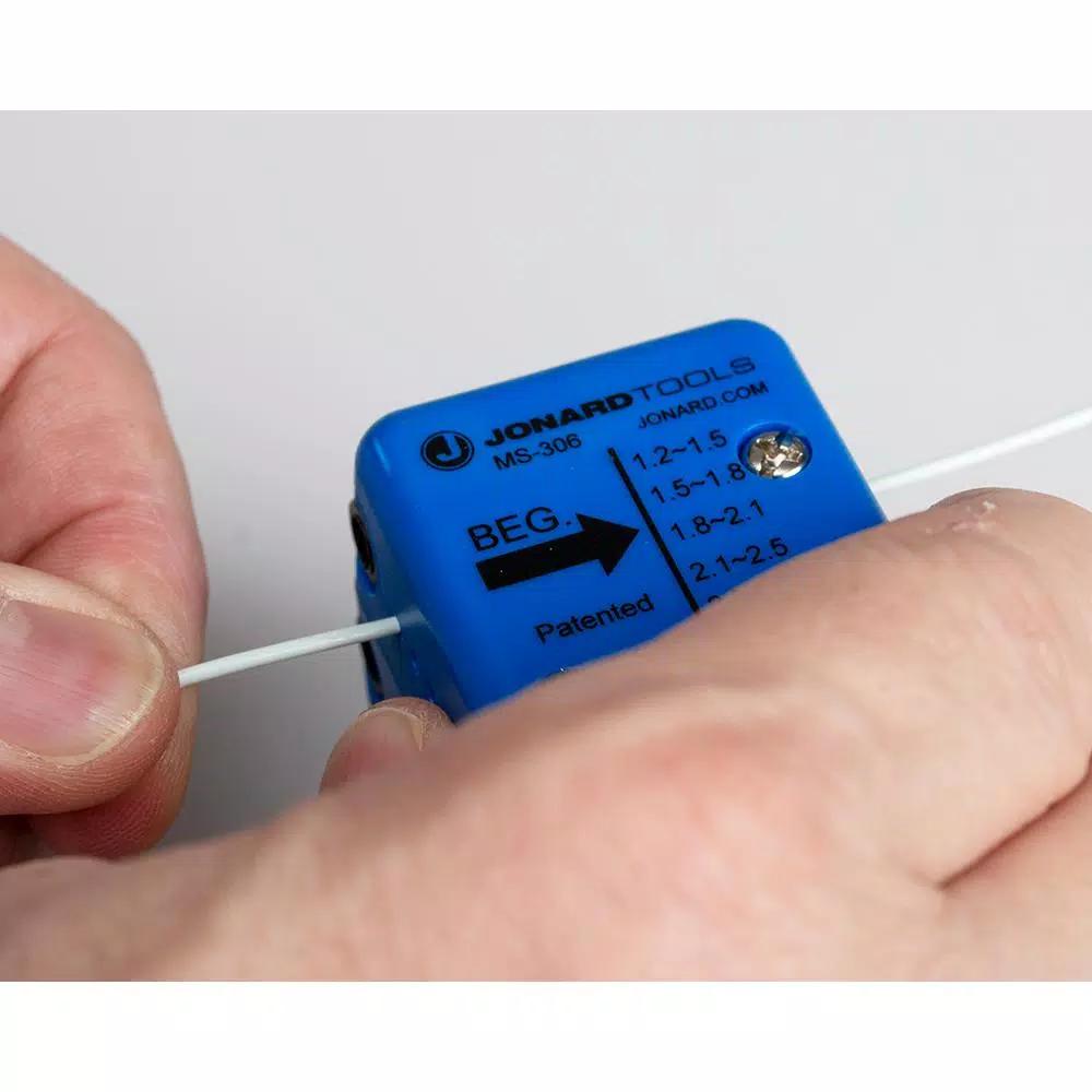Jonard Tools MS-306 Mid Span Slitter and Ringer (1.2 mm - 3.3 mm)