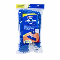 Quickie Flip and Shine Microfiber Floor Mop Refill, Dual Sided Replacement Mitt thumbnail 4