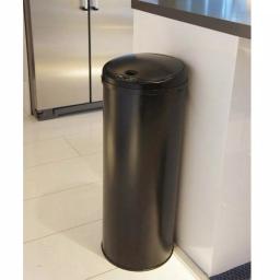 iTouchless 13 Gallon Matte Black Touchless Motion Sensor Trash Can with Odor Filter thumbnail 3