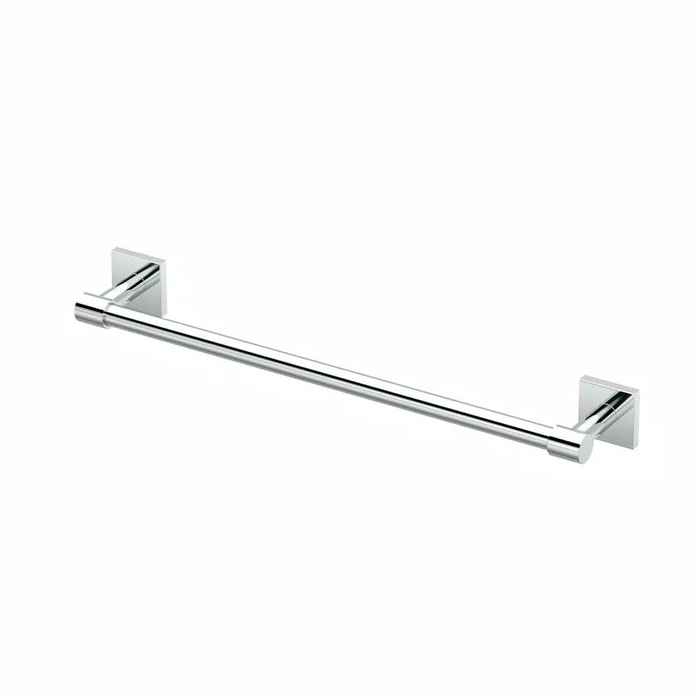 Gatco District II 18 in. Single Towel Bar in Chrome