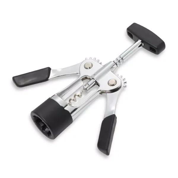 KitchenAid Gourmet Winged Corkscrew, Black Metal with Comfort Grip