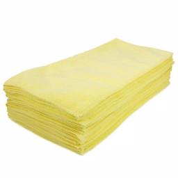 Renown 12-Pack General Purpose Microfiber Cleaning Cloths, 12 in. x 12 in., Yellow thumbnail 3