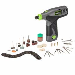 Genesis 8V Cordless Variable Speed Rotary Tool Kit with 65-Piece Accessory Set thumbnail 1