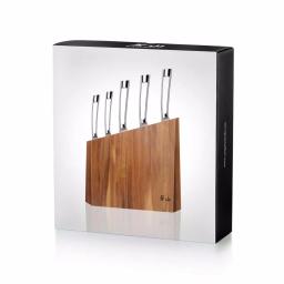 Cangshan N1 Series 6-Piece German Steel Forged Knife Block Set with Acacia Wood Block thumbnail 7