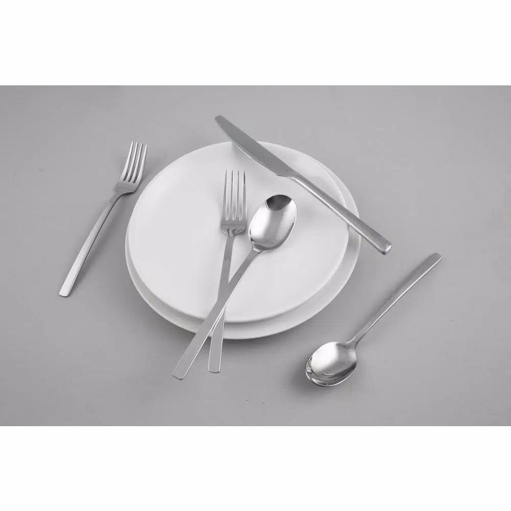 Cambridge Silversmiths Beacon Mirror 45-Piece Flatware Set, Service for 8, 18/0 Stainless Steel