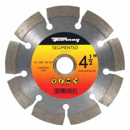 Forney 4-1/2 in. Segmented Diamond Cut-Off Blade for Concrete and Masonry thumbnail 1